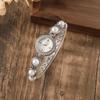 Women Simulation Pearl Bracelet Watches Quartz Dial Warch Ladies Wristwatches