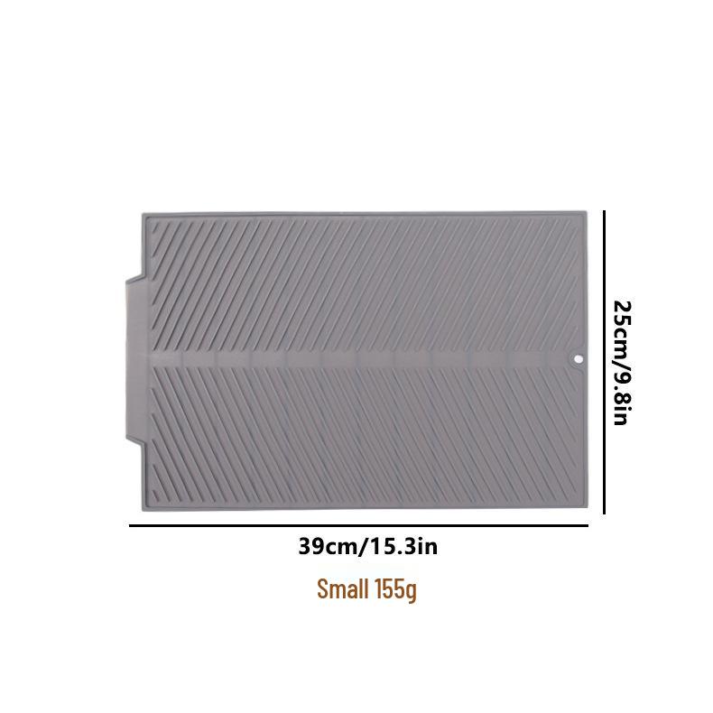 Silicone Sink Mat: Heat-Resistant Drying Rack for Dishes, Fruits, and Vegetables