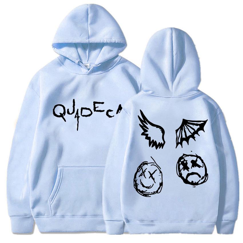 Duki From The End of The World Hoodie Graphic Printing Hip Hop Casual Sweatshirt With Pocket Fleece Clothes Unisex Punk Hoody