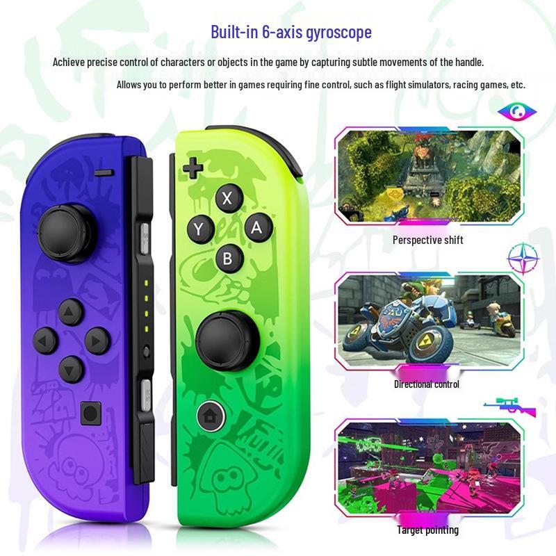 Контроллеры Joy-Con второго поколения (Лево право) с полной функциональностью: Поддержка NFC, Bluetooth, Ring Fit, Будильник, Вибродатчик.