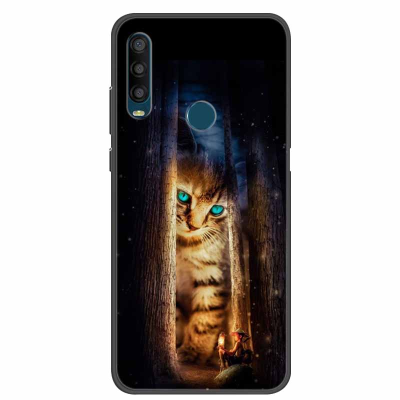 Для Alcatel 3L 2020 Чехлы с принтом кошки Мягкие силиконовые задние крышки для Alcatel3L 3 L 2020 5029Y 5029 5029D Fundas Capa Coque 6.22