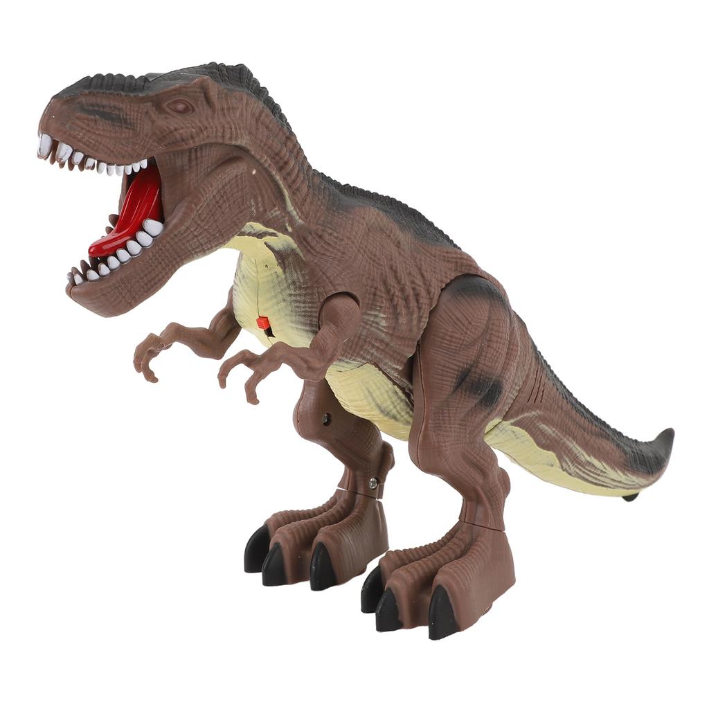 Dinosaur Toy Battery Powered Plastic with Light Roaring Sound Electric Walking Dinosaur Toy for Boys Girls Gift