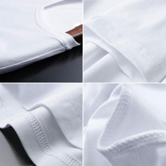 Men Top Solid Color Long Sleeve Round Neck Tee for Daily Wear Mid Length Lightweight Material Casual Style Sport Bottoming T-shirt