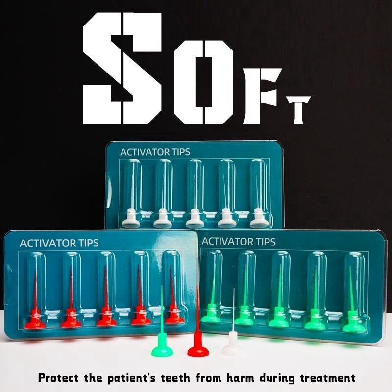 Dental Endo Activator Nozzle Sonic Irrigator Tips Endodontic Materials Teeth Accessories 3 Colors Root Canal Instrument