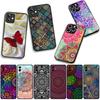 Floral Paisley Texture Mandala Flower Case for Motorola Moto Edge 70 60 Fusion 40 NEO Pro G Stylus G56 G96 G71 G73 G52 G42 G51