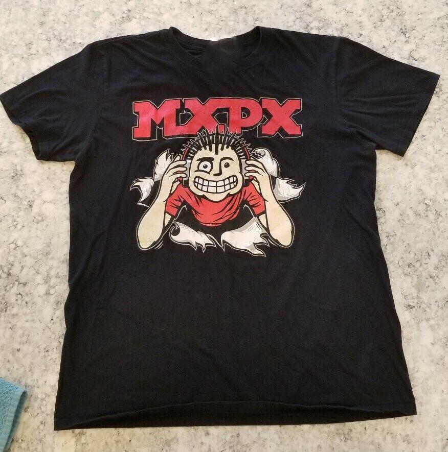 Новая футболка панк-рок группы Mxpx, унисекс, хлопковая, размеры от S до 4XL, BO742, унисекс футболка