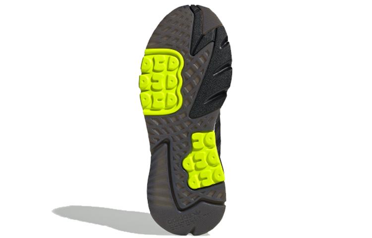 adidas Nite Jogger 'Черный Солнечно-Желтый' EG7409
