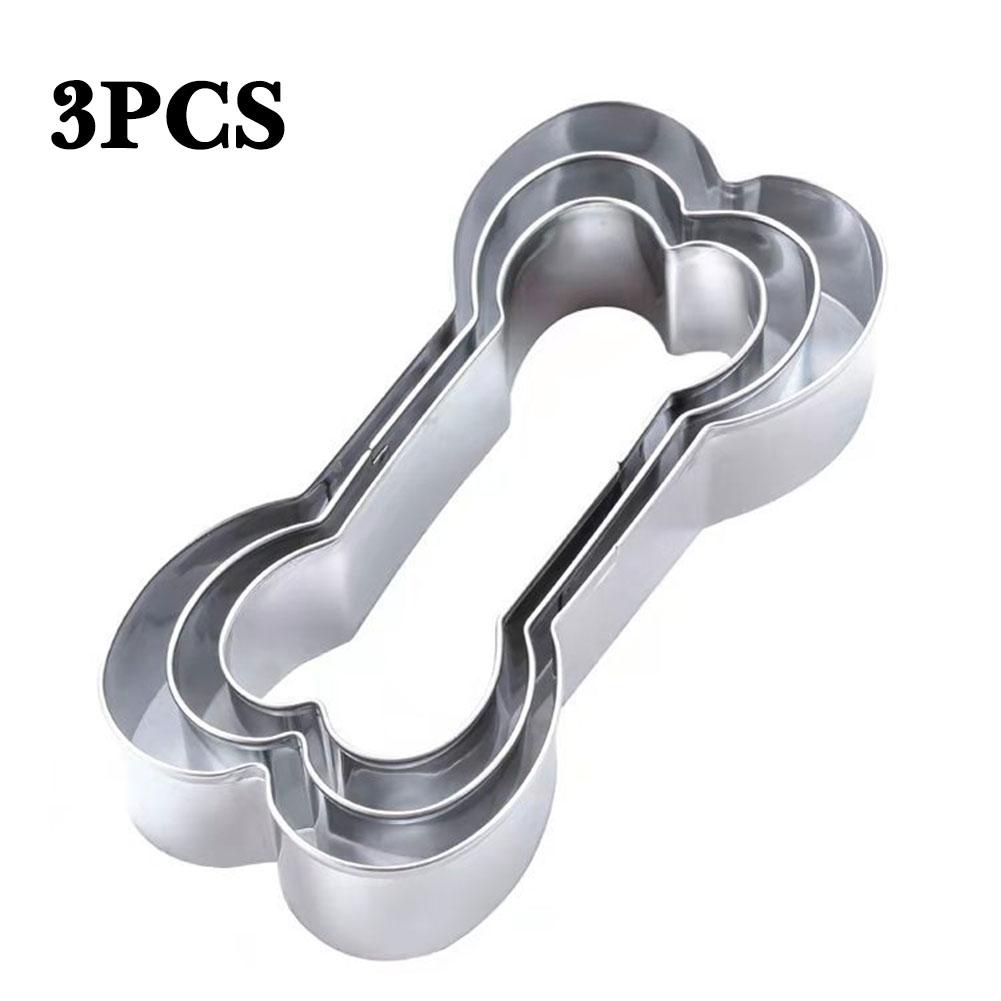 3 шт./набор формочек для печенья в форме косточки для собак кухонный инструмент для выпечки торта Suga D2Y6