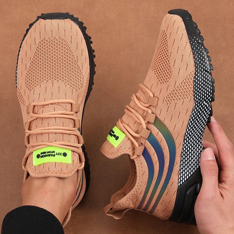Factory Men's Shoes Large Size Sports Shoes Outdoor Men's Lightweight Running Shoes Breathable Mesh Shoes Men's Casual Shoes