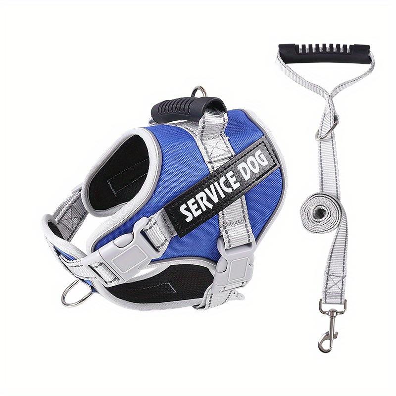 Прочная шлейка для собак с нагрудными и спинными ремнями, регулируемый светоотражающий жилет для домашних животных для активного отдыха