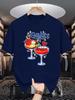 Gelato Unisexs Crew Neck T Shirt Cartoon Italian Ice Cream Cherry Dessert Cup Sweet Food Graphic Short Sleeve Casual Street Tops