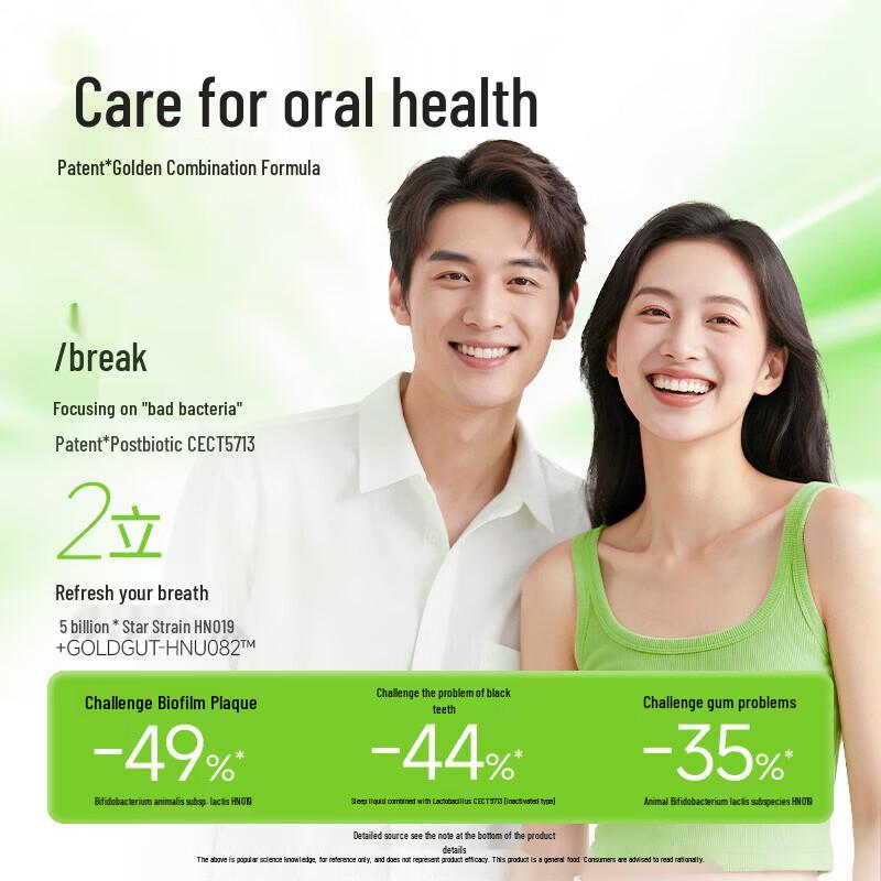 WONDERLAB Probiotic Oral Freshness Tablets