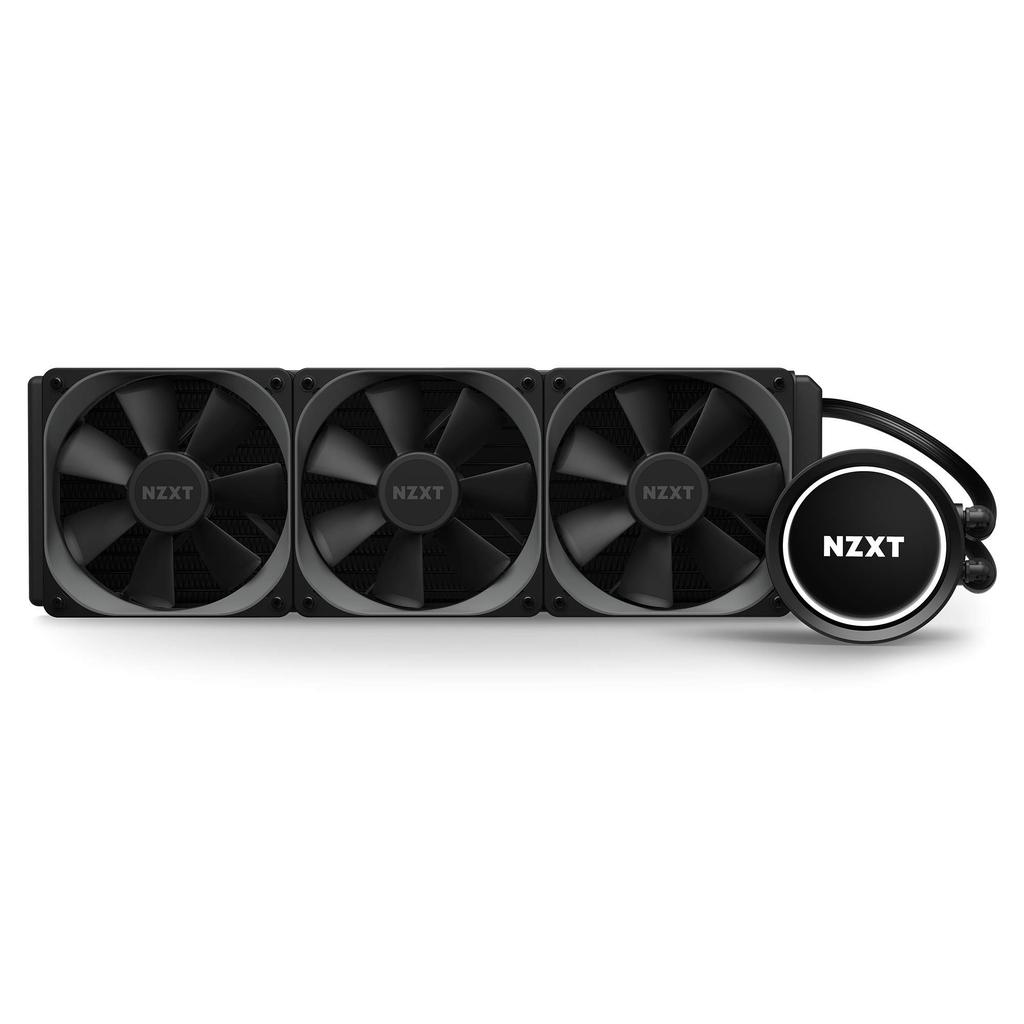 NZXT KRAKEN X73 Simple Water Cooling CPU Cooler with LCD Monitor RGB Compatible 360mm FN1442 RL-KRX73-01