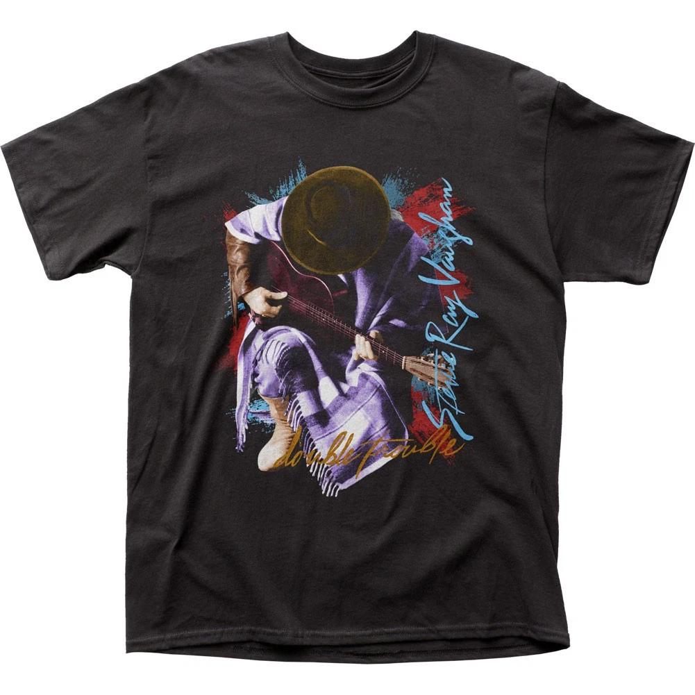 Stevie Ray Vaughan In Step Mens T Shirt Music Classic Concert Band Tee New Black
