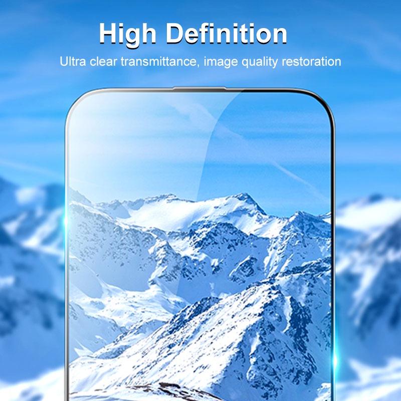 Easy Install Kit Full Tempered Glass Screen Protector For Samsung Galaxy A14 A24 A34 A54 A15 A25 A35 A55 A16 A26 A36 A56