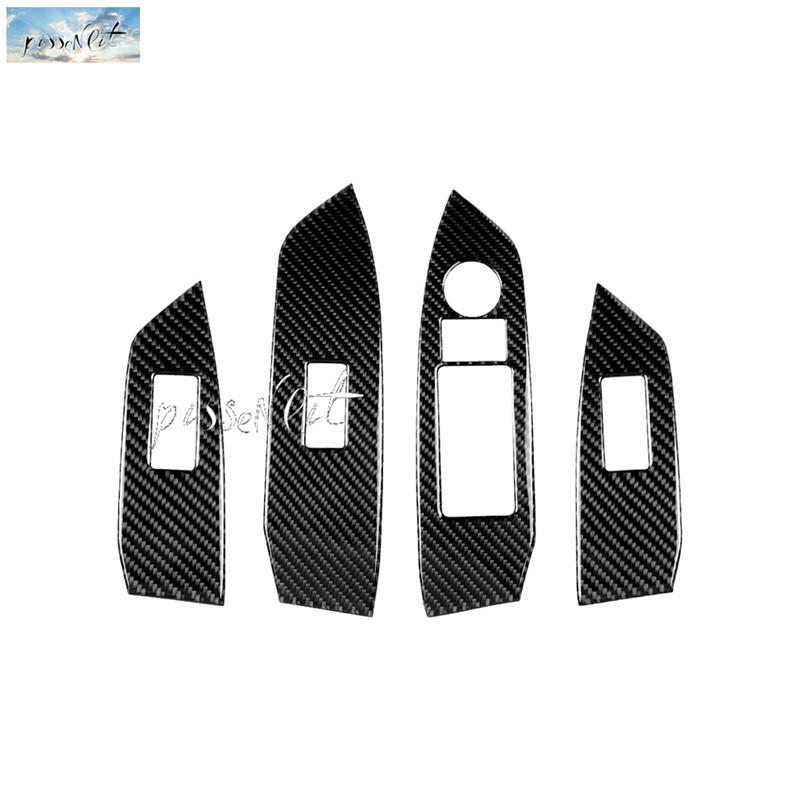 Windows Control Panel Carbon Fiber Car Interior Decoration Accessories Sticker for Mazda CX-5 CX 5 CX5 2018 2017 Car Styling