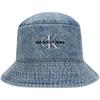 Calvin Klein Минималистская вышитая надпись из хлопка, модная джинсовая шляпа рыбака, унисекс, светло-голубые шляпы HX0336-407