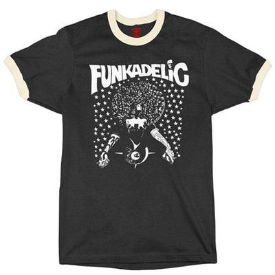 Black & White Funkadelic Concert Ringer T-Shirt and Kids Tshirt