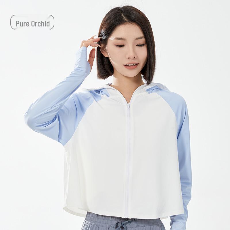 Женское пончо с защитой от солнца UPF 50+ - Дышащее, Черный козырек для защиты от УФ-лучей