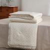 2026 new lace style cotton double-layer yarn soybean fiber summer quilt