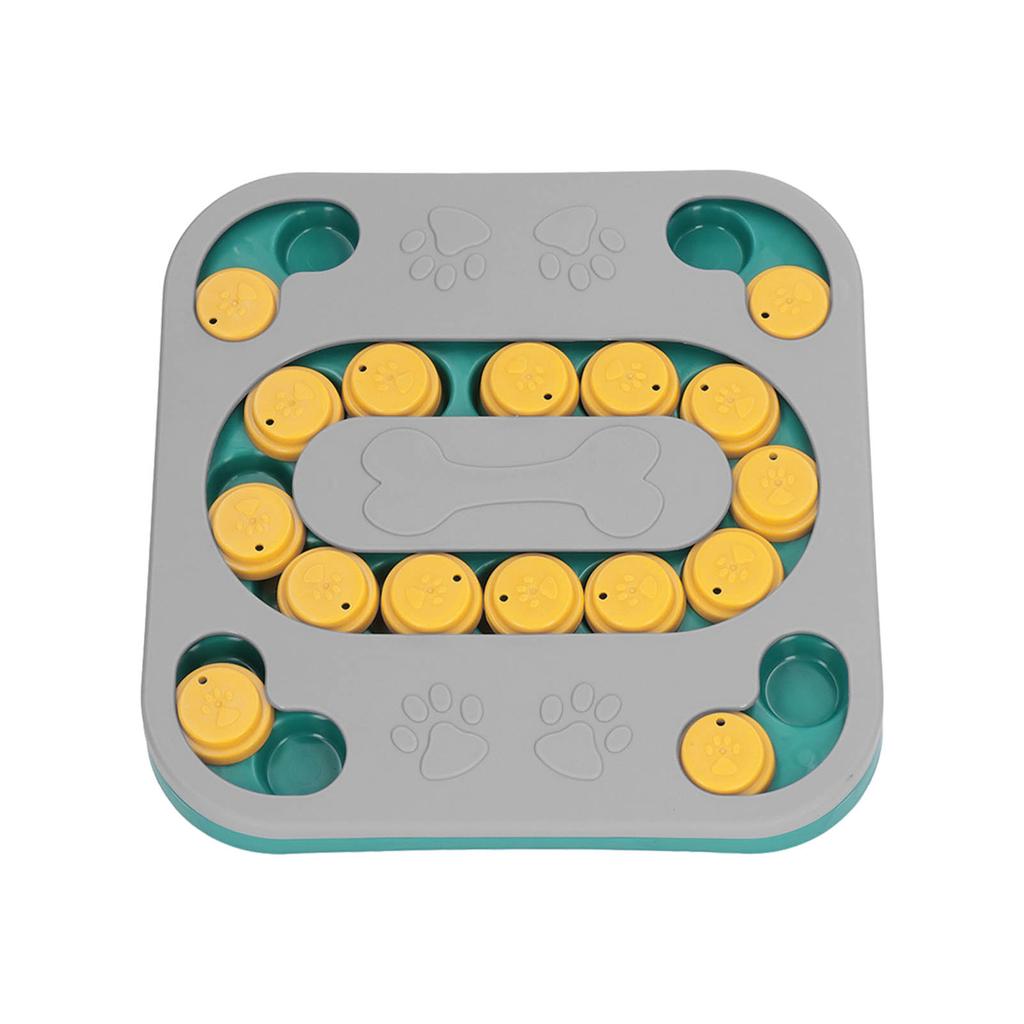 Игрушки-головоломки для собак, обучающие, снимающие скуку, игра-диспенсер для корма для собак, для интерактивного обучения, серые