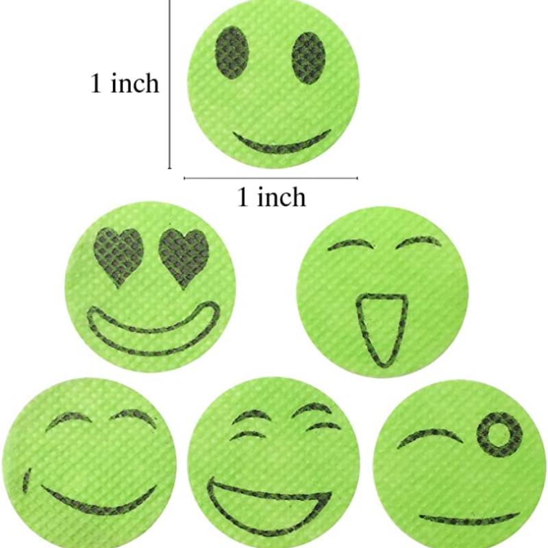 300 шт., мультяшные натуральные растительные эфирные масла, репелленты от комаров, наклейки для детей и взрослых, домашнее уличное использование, разные цвета