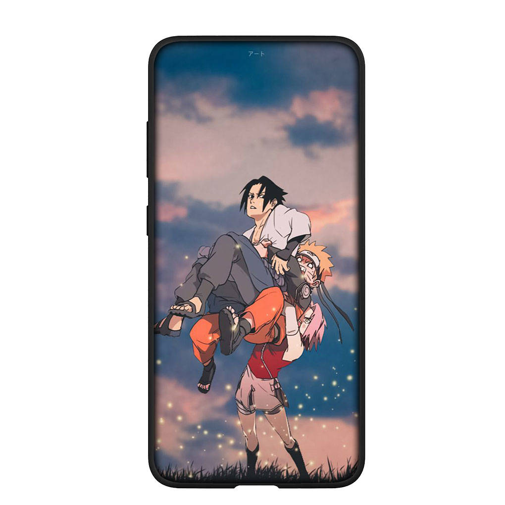 Чехол для телефона Samsung Galaxy S25 S24 S23 iPhone 16 15 Xiaomi Redmi Note 14 13 12 16E 11 Pro Max XR OPPO Moto Huawei Comics Uchiha Sasuke Naruto Cover