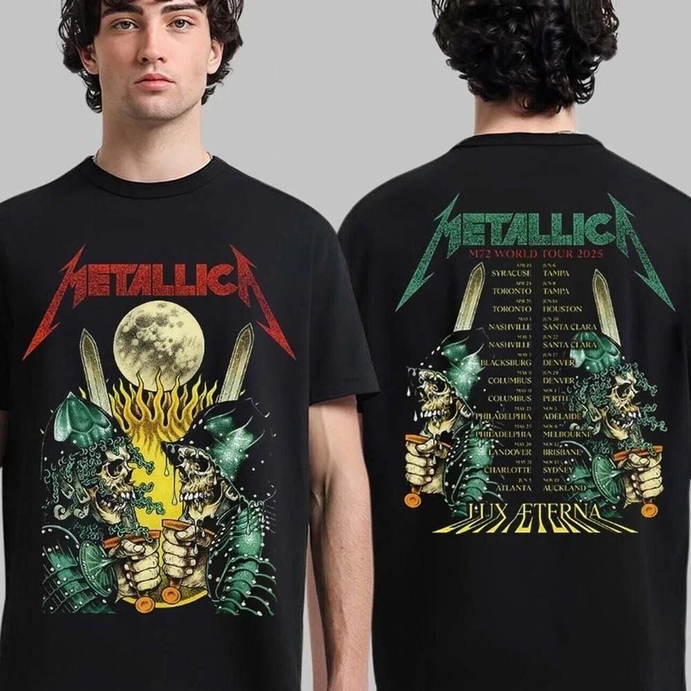 M72 World Tour 2025 Size S-4XL RePrint with 100% Cotton Unisex T-Shirt