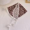 Women Lace Triangle Scarf Sweet Girls Sunscreen Scarf Spring Summer French Beach Style Hair Tie Vintage Female Lady Muslim Hijab