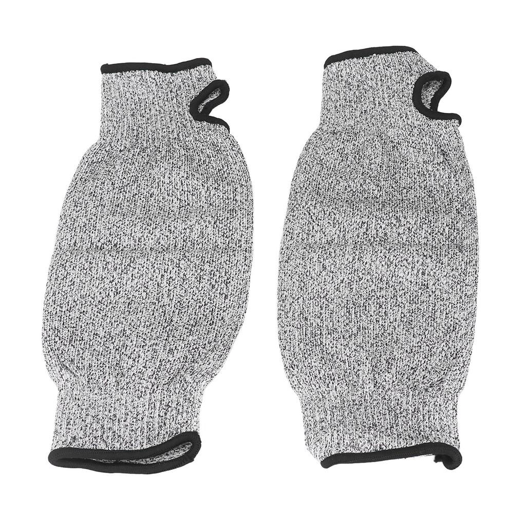 Cut Resistant Arm Sleeves HPPE Protective Safety Arm Guard for Gardening Wood Carving 36cm