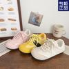 Розовые кроссовки для тренировок на резиновой подошве с двойной сеткой, женские, уродливо-милые, летние, новые, шикарный нишевый дизайн, кеды, балетные