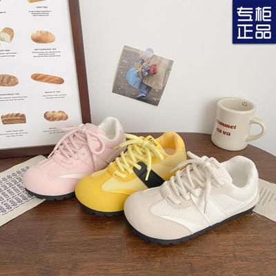 Розовые кроссовки для тренировок на резиновой подошве с двойной сеткой, женские, уродливо-милые, летние, новые, шикарный нишевый дизайн, кеды, балетные