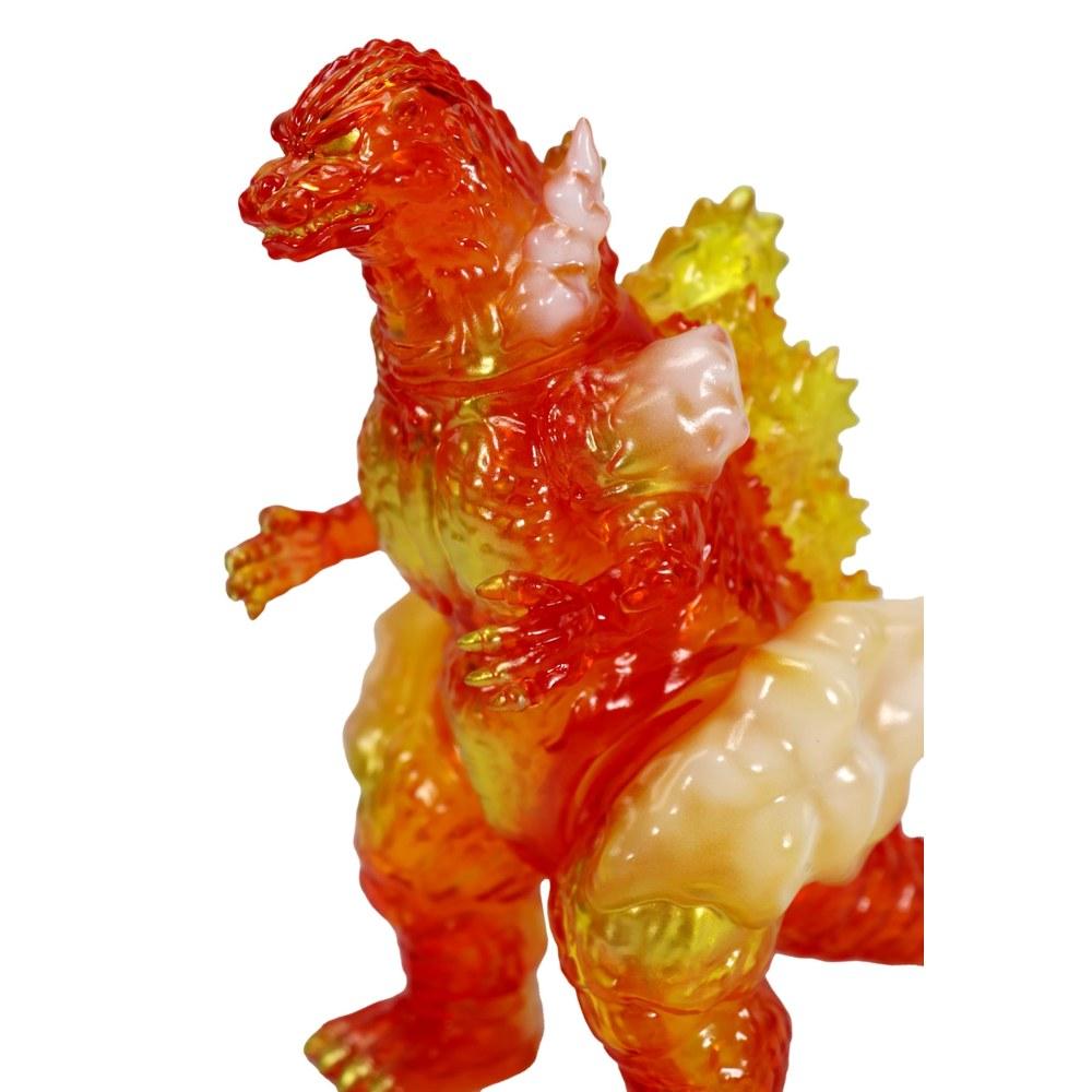 Ccp Middle Size Series Godzilla EX Burning Godzilla PVC Figure Clear Red Ver. 130mm Painted Complete