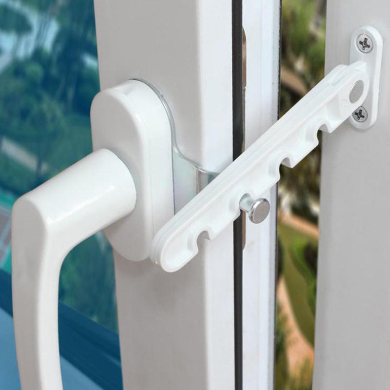 Adjustable Window Limiter Latch Wind Brace Stay Position Stopper Casement