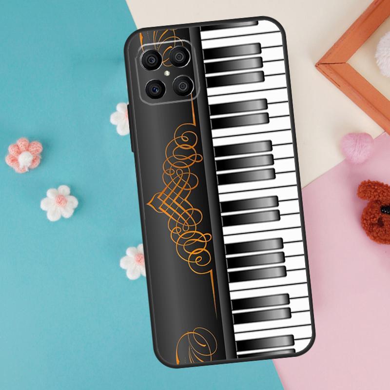 Музыкальный чехол с клавишами пианино для Honor 200 Pro 50 70 90 X9a X8a X8 X9 X8b X9c X9b Honor Magic 7 5 6 Lite Pro Чехол