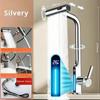 LED Temperature Display Faucet Kitchen Faucet No Need To Plug In Power Modern Style Sink Faucet for Kitchen Kitchen Accessories