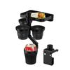 Auto Car Food Tray Drink Holder Folding Car Pallet Multi-Functional Water Cup Car Holder Dining Table Mobile Phone Navigation