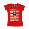 Elf Womens/Ladies Buddy Santa Scream Cotton T-Shirt
