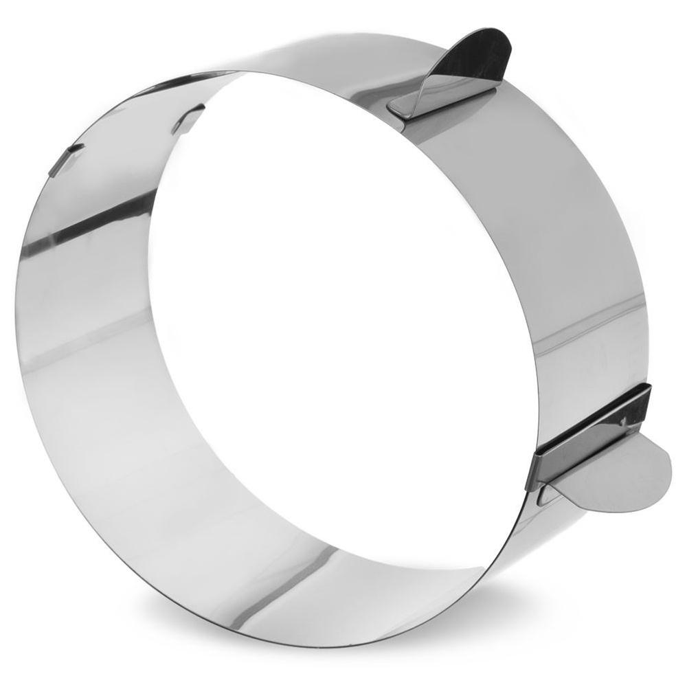 Adjustable steel baking pan 15.5-29.5 cm