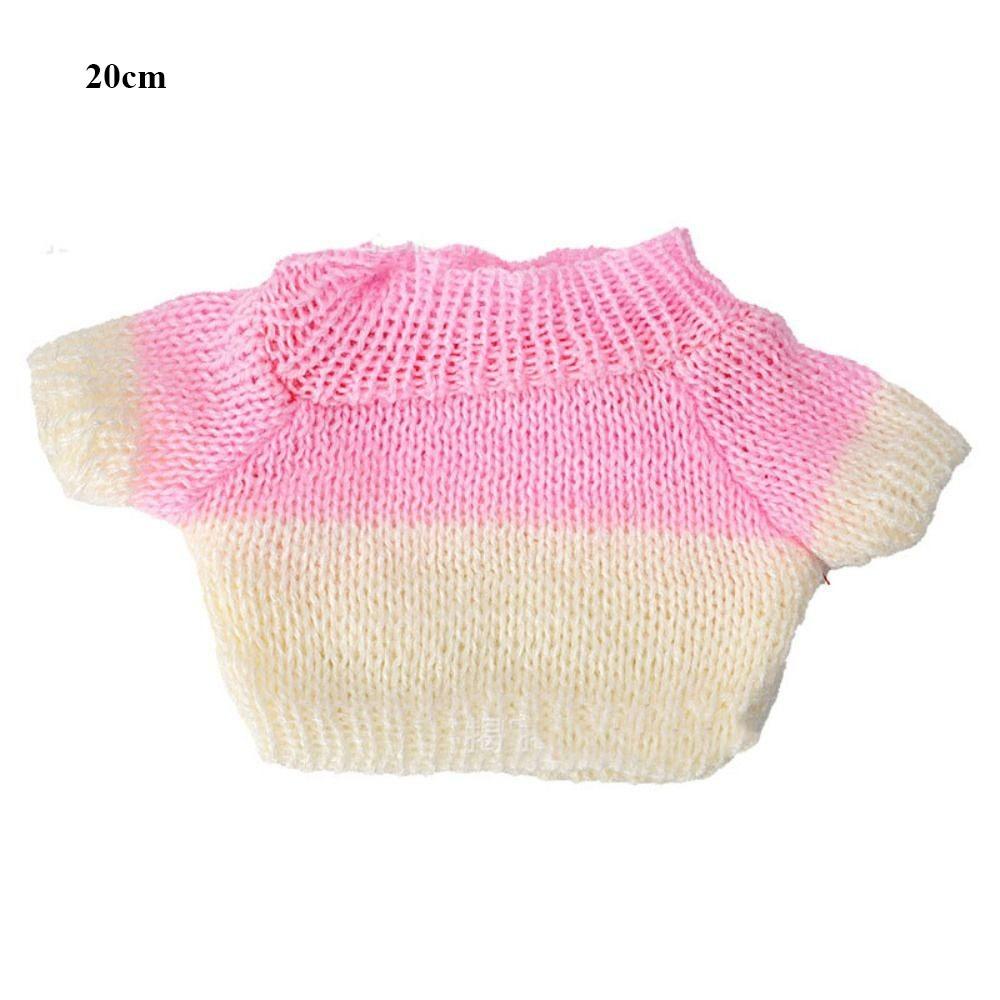 Модное вязаное пальто Зимние свитера Наряды 20 см Хлопковая кукла/Куклы-айдолы/23~30 см Куклы