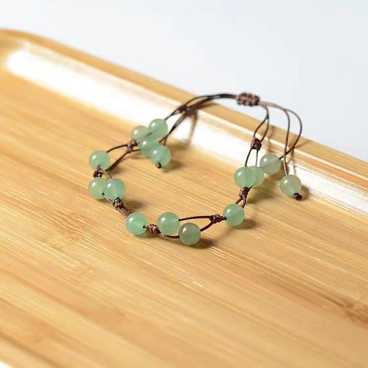 2025 Retro Chinese Camellia Braided Bracelet: Elegant, Ethnic-Style Design for Women