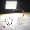 12/24/36/48 LED 3528 Световая панель SMD Автомобильный адаптер Festoon T10 BA9S
