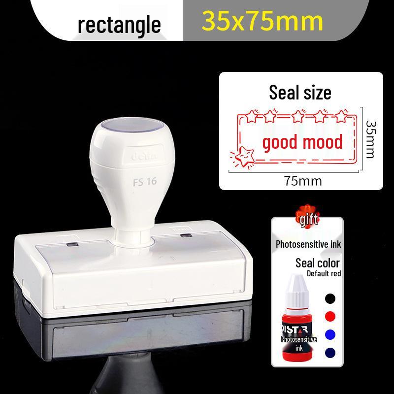 Штамп с индивидуальным логотипом цветочного магазина - Дизайн печати, узоры для DIY (Круглый и Прямоугольный)