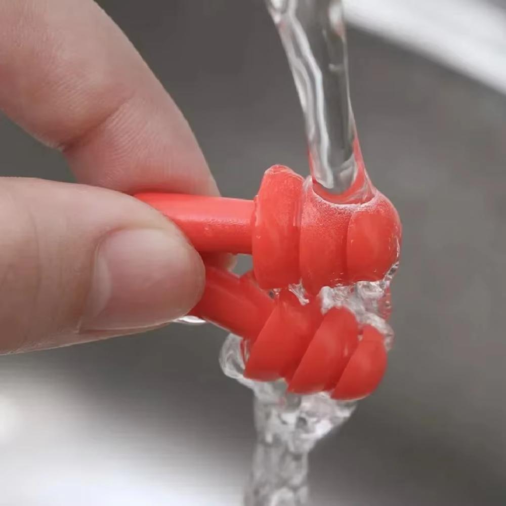 10 шт. Мягкие силиконовые беруши Водонепроницаемые беруши для плавания Многоразовые Беруши для сна с шумоподавлением Защита слуха