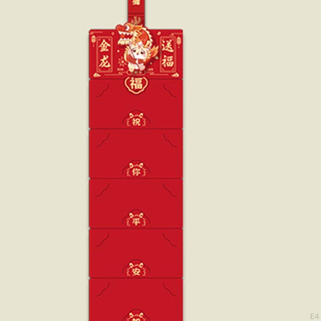 Красные конверты на год китайского дракона, подарочные наборы Hong Bao для семейных встреч,