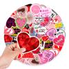50 Valentine's Day Series Stickers Mobile Phone Computer Laptop Hand Account Decoration Creative Creative Hand Account Stickers