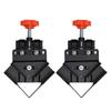 2Pcs Corner Clamp Stainless Steel Closed Type 90 Degree Right Angle Clamp for Photo Frame