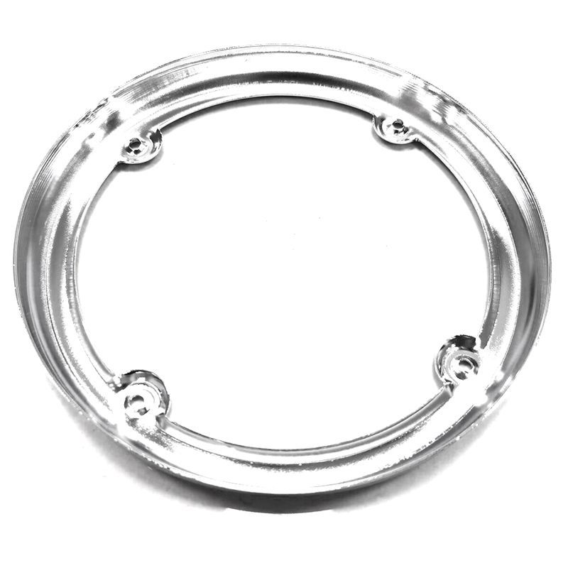 Precise Chrome Rear Tour-Pak Speaker Trim Accessories Parts Kit For Electra Street Glide Classic FLHTC