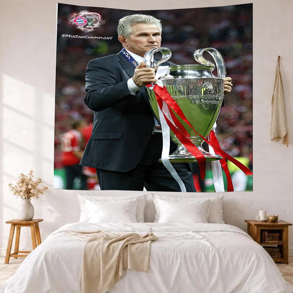 Bayern Munich Wall Decor Tapestry Art For Pet Memorial Birthdaywedding Party Backdrop Family Gift