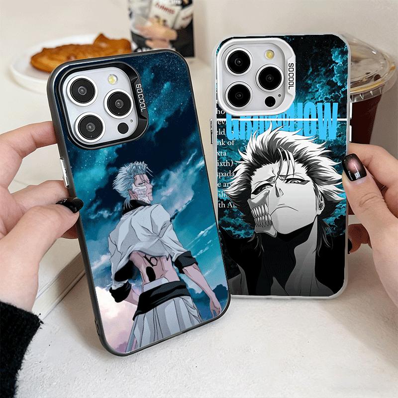 Чехол для телефона Bleach Grimmjow 6 Мягкий для iPhone 15 16 17 Pro Max 17Air 16E 14 Plus 13 12 Mini Ударопрочный Задняя крышка